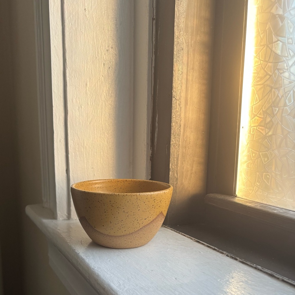 NEW Amelia Wrede Davis Small bowl in Barn (Turmeric Yellow)
